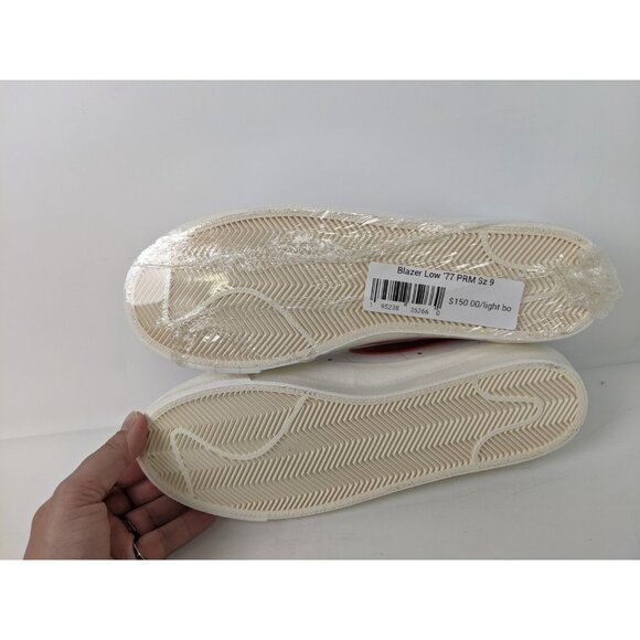 Nike Blazer Low 77 PRM Light Bone Summit White Mens Size 9 (DH4370-002) NEW - Picture 9 of 13